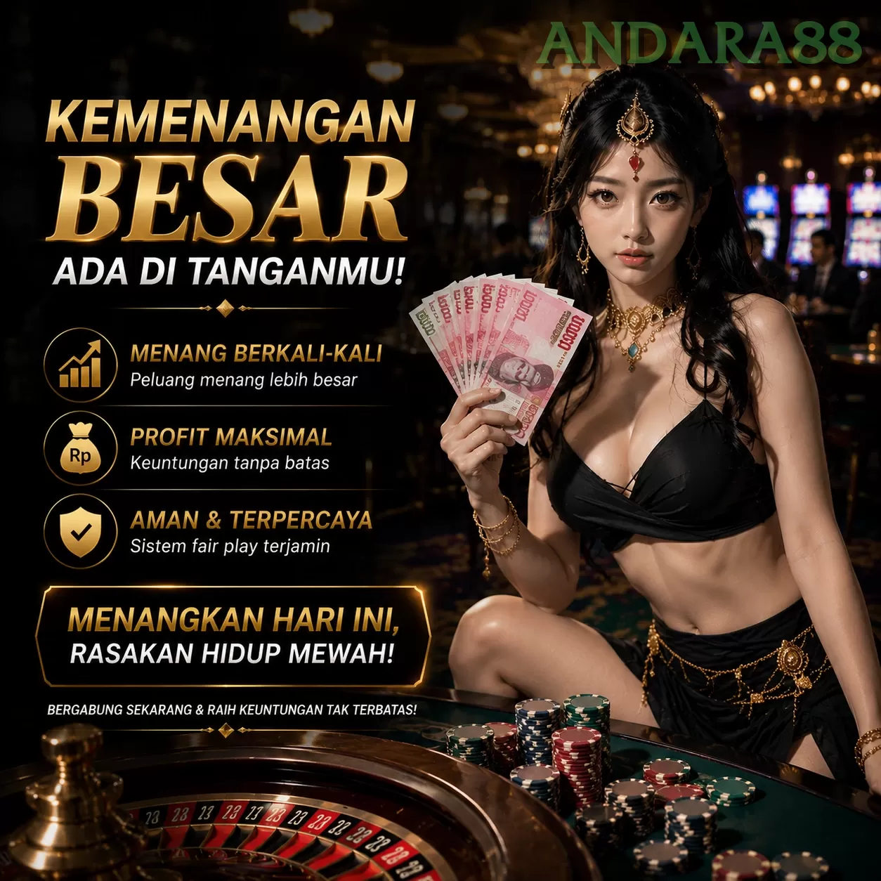 Main andara88w Menang Jackpot Besar